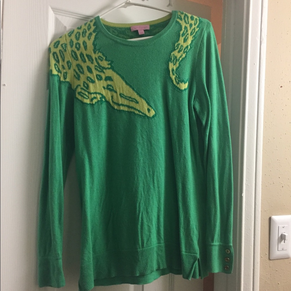 Very Rare Lilly Pulitzer Alligator Sweater